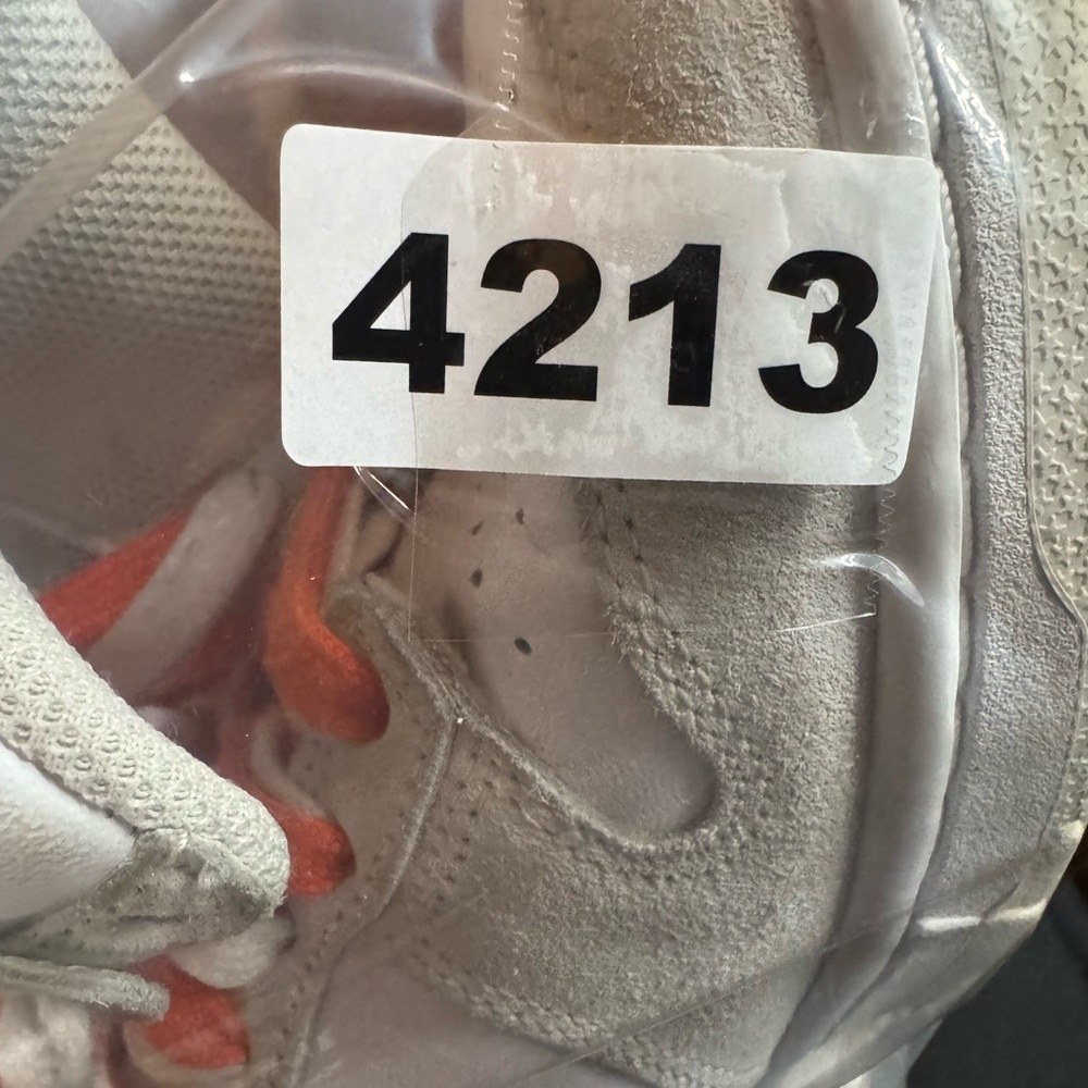 Size 7.5 - Nike Dunk SE High First Use Pack - White Orange Women Gold Nike Shoe - Picture 7 of 7